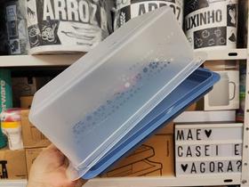 Porta Pão Mosaico 3 L - Base Azul Mineral Tupperware