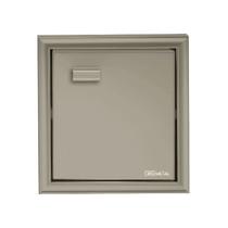 Porta Papel 17,5x12,5x16,5cm Embutir Champagne - 7064 - CRIS-METAL