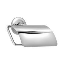 Porta papel com tampa metal furkin Porta papel com tampa metal furkin