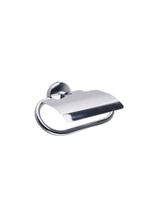 Porta-papel com Tampa Standard Cromado 165 X 90 X 86mm