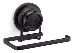 Porta Papel Higiênico Black Sucção 2602 - Arthi Cor Preto Porta Papel Higiênico Black Sucção 2602 - Arthi Cor Preto