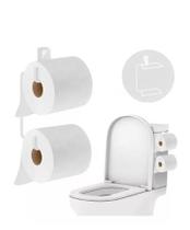 Porta Papel Higiênico Caixa Acoplada Suporte Branco Aramado
