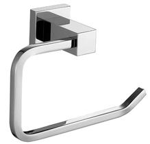 Porta Papel Higiênico Cromado Em Inox Suporte Papeleira Em Metal Para Banheiro - Linha Berlim