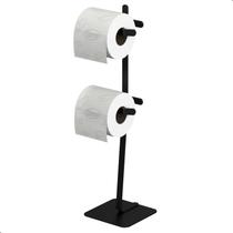 Porta Papel Higiênico de Chão Duplo Suporte Para Papel Oslo Porta Papel Higiênico de Chão Duplo Suporte Para Papel Oslo
