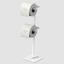 Porta Papel Higiênico de Chão Duplo Suporte Para Papel Oslo Porta Papel Higiênico de Chão Duplo Suporte Para Papel Oslo