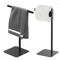 Porta Papel Higiênico de Chão e Porta Toalha Lavabo Nice