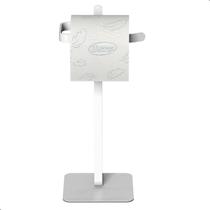 Porta Papel Higienico de Chão Single Suporte Branco Oslo Porta Papel Higienico de Chão Single Suporte Branco Oslo