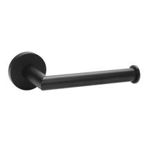 Porta Papel Higiênico de Parede Aqua Black 800317 Preto Vitta