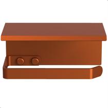 Porta Papel Higiênico De Parede Banheiro Rose Gold SF MAX Porta Papel Higiênico De Parede Banheiro Rose Gold SF MAX