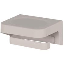 Porta Papel Higiênico de Parede Bege Eleve Ou Fechado Banheiro Porta Papel Higiênico de Parede Bege Eleve Ou Fechado Banheiro