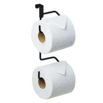 Porta papel higiênico duplo passerini c/ encaixe p/ vaso aço cromado 0956-2
