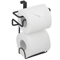 Porta Papel Higiênico Encaixar Caixa Descarga Acoplada Preto - Passerini 617-2
