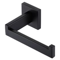 Porta-papel higiênico LANC A8807MB preto fosco SUS304 Porta-papel higiênico LANC A8807MB preto fosco SUS304
