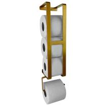 Porta Papel Higiênico Papeleira 4 Rolos Capri De Parede