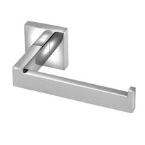 Porta Papel Higiênico Papeleira Quadrado Metal Cromado Luxo Porta Papel Higiênico Papeleira Quadrado Metal Cromado Luxo