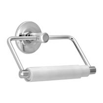 Porta Papel Higiênico Parede Banheiro Metal Rolete