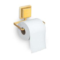 Porta papel higienico piatina dourado fosco Porta papel higienico piatina dourado fosco