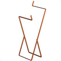 Porta Papel Higiênico Suporte de Chão Duplo Rose Gold Seul Porta Papel Higiênico Suporte de Chão Duplo Rose Gold Seul