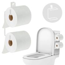 Porta Papel Higiênico Suporte Duplo Banheiro Caixa Acoplada - DiCarlo Porta Papel Higiênico Suporte Duplo Banheiro Caixa Acoplada - DiCarlo