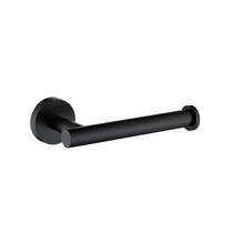 Porta-papel higiênico TASTOS preto fosco em aço SUS304 16 cm Porta-papel higiênico TASTOS preto fosco em aço SUS304 16 cm