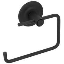 Porta Papel Simples Preto 7003 - 774185 - STOC