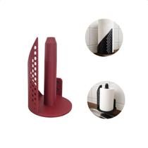Porta Papel Toalha De Parede Vertical Preto Com Design Hexagonal Para Cozinha Gourmet Multiuso - Porta Papel Toalha De Parede Vertical Preto Com Design Hexagonal Para Cozinha Gourmet Multiuso -
