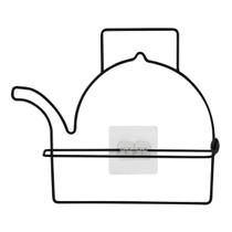 Porta Papel Toalha E Pano De Cozinha Pia Prato Formato Chaleira Aramada Suporte Decorativo Organizador Porta Papel Toalha E Pano De Cozinha Pia Prato Formato Chaleira Aramada Suporte Decorativo Organizador