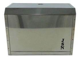 Porta Papel Toalha Inox Toalheiro Folhas Inter Folhadas M1i