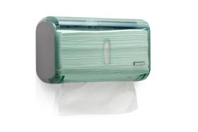 Porta Papel Toalha Interfolha Dispenser Compacto Verde