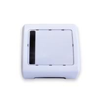 Porta Papel Toalha Plástico Branco Interfolha 2 ou 3 Dobras Elite - JSN Porta Papel Toalha Plástico Branco Interfolha 2 ou 3 Dobras Elite - JSN