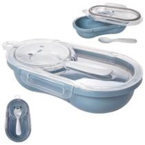 Porta papinha com colher Urso Plasutil ref. 16628