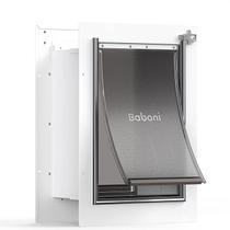 Porta para Animais de Estimação Baboni - Parede, Aço, Até 40 Libras Porta para Animais de Estimação Baboni - Parede, Aço, Até 40 Libras