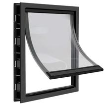 Porta para Cães CEESC Large com Aba Magnética Transparente Porta para Cães CEESC Large com Aba Magnética Transparente