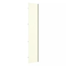Porta para Closet Individual 50cm com Puxador Perfil Champagne Luciane Móveis