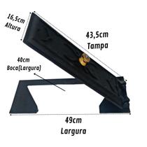 Porta para Fogão de Ferro Fundido 46x16,5cm Forno Campeiro Porta para Fogão de Ferro Fundido 46x16,5cm Forno Campeiro