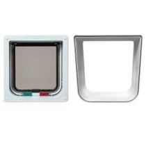 Porta para Gatos Cat Mate com Abertura Trava 4 Vias e Revestimento para Parede Porta para Gatos Cat Mate com Abertura Trava 4 Vias e Revestimento para Parede