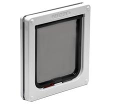 Porta para Gatos Cat Mate com Trava Bidirecional Branca para Gatos Pequenos Porta para Gatos Cat Mate com Trava Bidirecional Branca para Gatos Pequenos