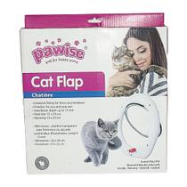 Porta para Gatos Pawise 4 Funções com Imã 33cm