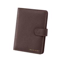 Porta-Passaporte Couro Mariart c/ Bolso para AirTag 741