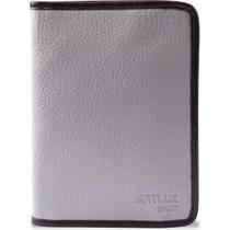Porta Passaporte em Couro Off White 400