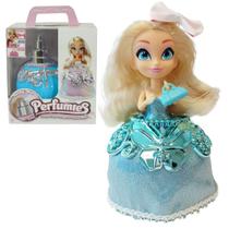 Porta Perfume Com Boneca Cherrie Biossom Azul - Fun Porta Perfume Com Boneca Cherrie Biossom Azul - Fun