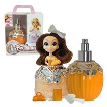 Porta Perfume Com Boneca Ella Jade Laranja - Fun