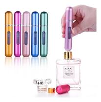Porta Perfume Recarregável Mini Frasco 5ml - Atomizador Portátil para Viagem