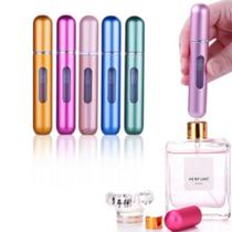 Porta Perfume Spray Recarregador para Viagem