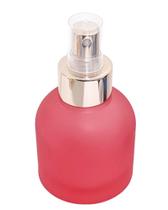 Porta Perfume Vidro 100Ml Rosa Fosco B/28 - Cordel de Prata Presentes