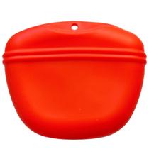 Porta Petisco para Adestramento silicone NYPets com suporte - Vermelho