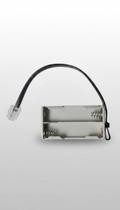 Porta Pilhas 4xAA c/ Conector RJ11 Porta Pilhas 4xAA c/ Conector RJ11