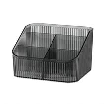 Porta-pincéis de maquiagem DASITON de grande capacidade, 5 slots, preto Porta-pincéis de maquiagem DASITON de grande capacidade, 5 slots, preto