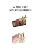 Porta Pincel Diamante Organizador Acrílico Maquiagem Porta Pincel Diamante Organizador Acrílico Maquiagem