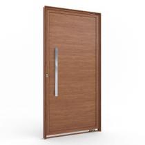 Porta Pivotante Lambri de Aluminio Puxador de 80cm 215x105 Lucasa Aluminio Abertura Direita Porta Pivotante Lambri de Aluminio Puxador de 80cm 215x105 Lucasa Aluminio Abertura Direita